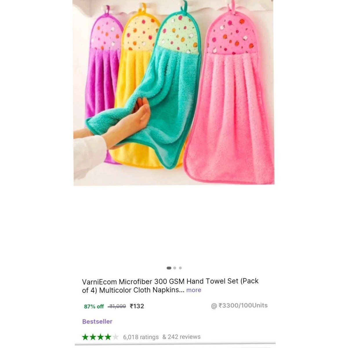 🔥  Hand Towel Set (Pack of 4) @ ₹132

🔗 

More Details 👉 

📢 Join WhatsApp Deals


#DealsHeaven #LootDeals #BestDeals
#deals 
#budgetfriendly 
#hotdeals
#trending
#dealoftheday