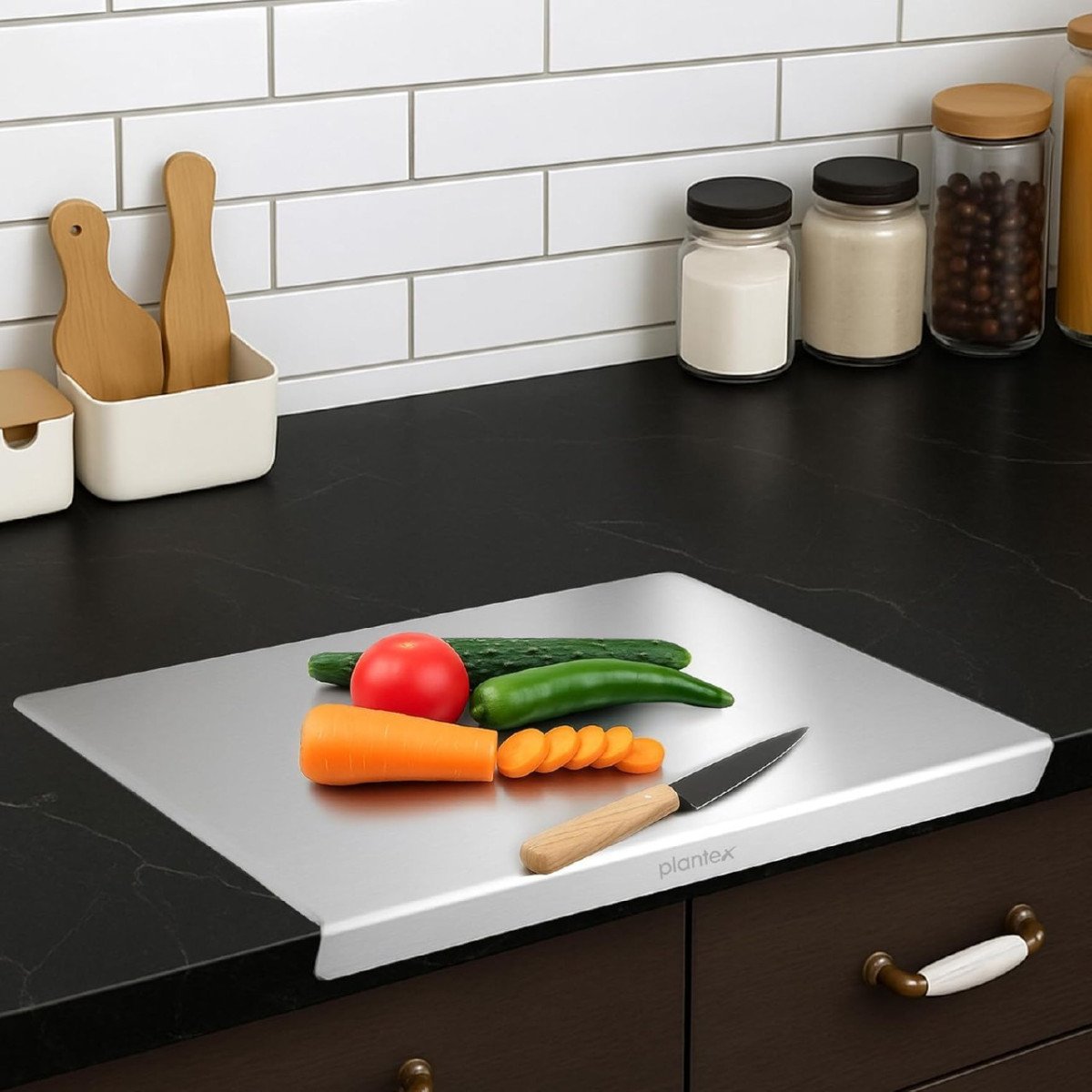 🔥Plantex Stainless Steel Chopper Board for Kitchen Use/L-Shape Chopping Board/Non-Slip, Rust-Proof, Anti-Bacterial Surface Cutting Pad (Pack of 1)

🎁Deal Price : ₹378

Buy Here : 

More Detail...