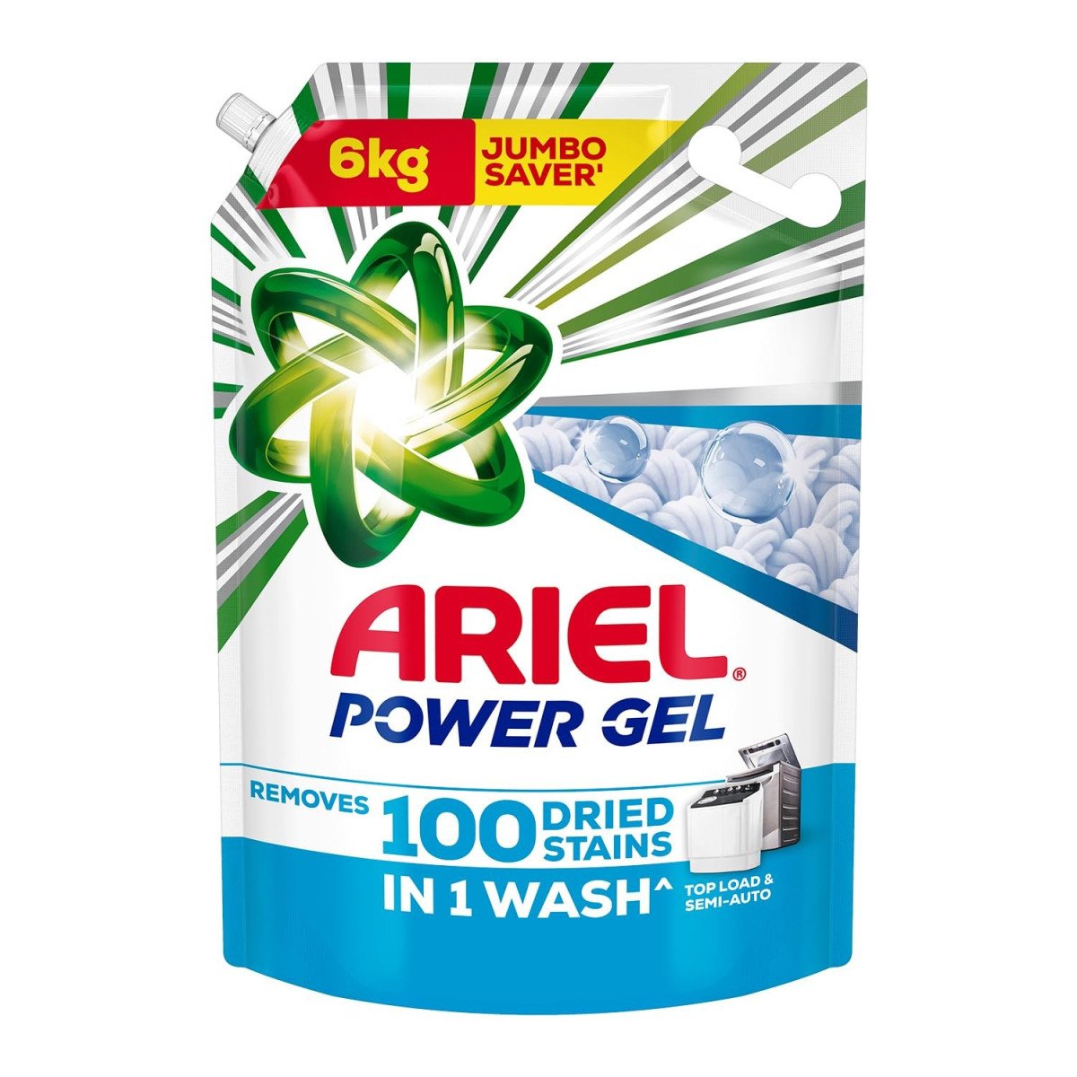 🔥Ariel Power Gel Liquid Detergent for Top Load & Semi Auto – 6kg | Removes 100 Dried Stains in 1 Wash | Faster Dissolving | Long-Lasting Fragrance | Color Protection

🎁Deal Price : ₹684
₹1...