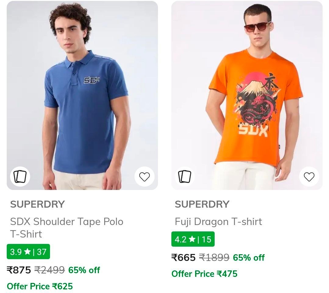 AJIO : Upto 70% Off On SUPERDRY (Premium Brand).

Men : 
Women : 

More Details 👉 

📢 Join WhatsApp Deals


#DealsHeaven #LootDeals #BestDeals
#deals 
#budgetfriendly 
#hotdeals
#trending
#dea...