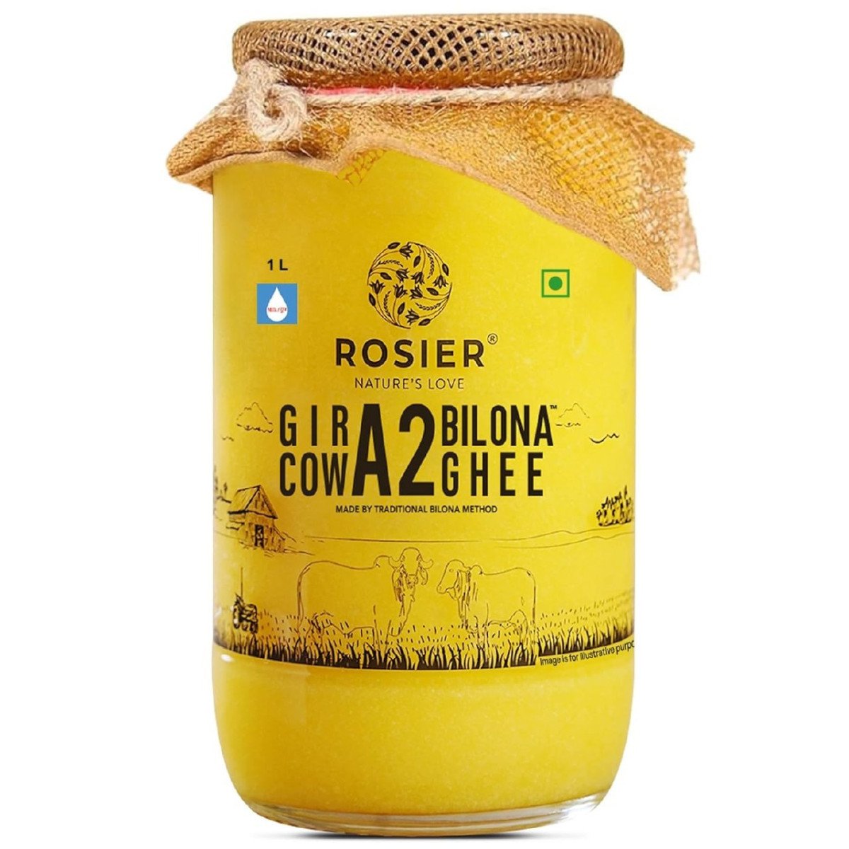 🔥ROSIER A2 Gir Cow Ghee (1 litre) | Traditional Bilona Method A2 Gir Cow Ghee | Grassfed, Pure and Healthy Desi Cow Ghee (Glass Bottle - 1000 ML)

🎁Deal Price : ₹1,950

Buy Here : 

More Detai...