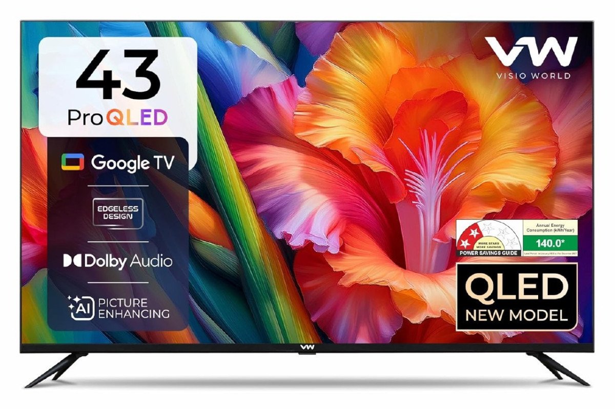 🔥VW 109 cm (43 inches) Pro Series 4K Ultra HD Smart QLED Google TV VW43GQ1

🎁Deal Price : ₹17,024

Buy Here : 

More Details 👉 

📢 Join WhatsApp Deals


#DealsHeaven #LootDeals #BestDeal...