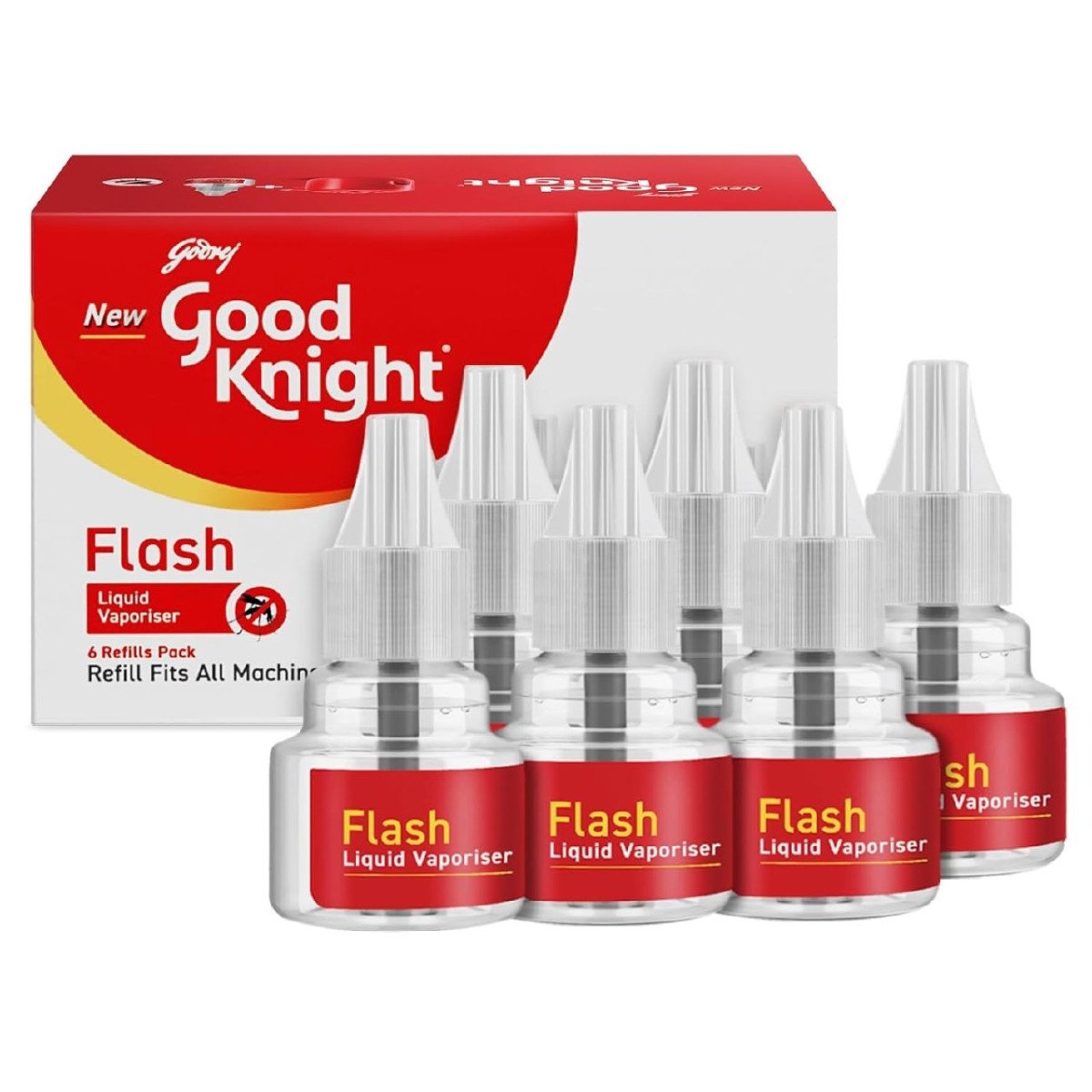 🔥Good knight Flash Liquid Vaporiser – Pack of 6 (45ml each) | 2x Faster Than Before | Mosquito Repellent Refill 

🎁Deal Price : ₹379

Buy Here : 

More Details 👉 

📢 Join WhatsApp Deal...