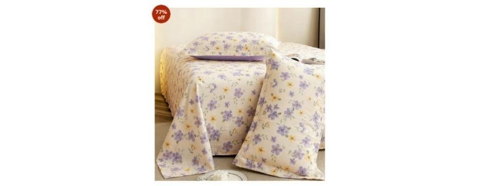 BSB HOME Cloud Cotton King Size bedsheet | Flatsheet Summer Sheet with Two Pillow Covers | Super Soft Bed Sheet for King Size Bed

💰Deal @ 703🔥.   ❌Reg @ 999

✅ apply 12% off coupon 

🔗

...