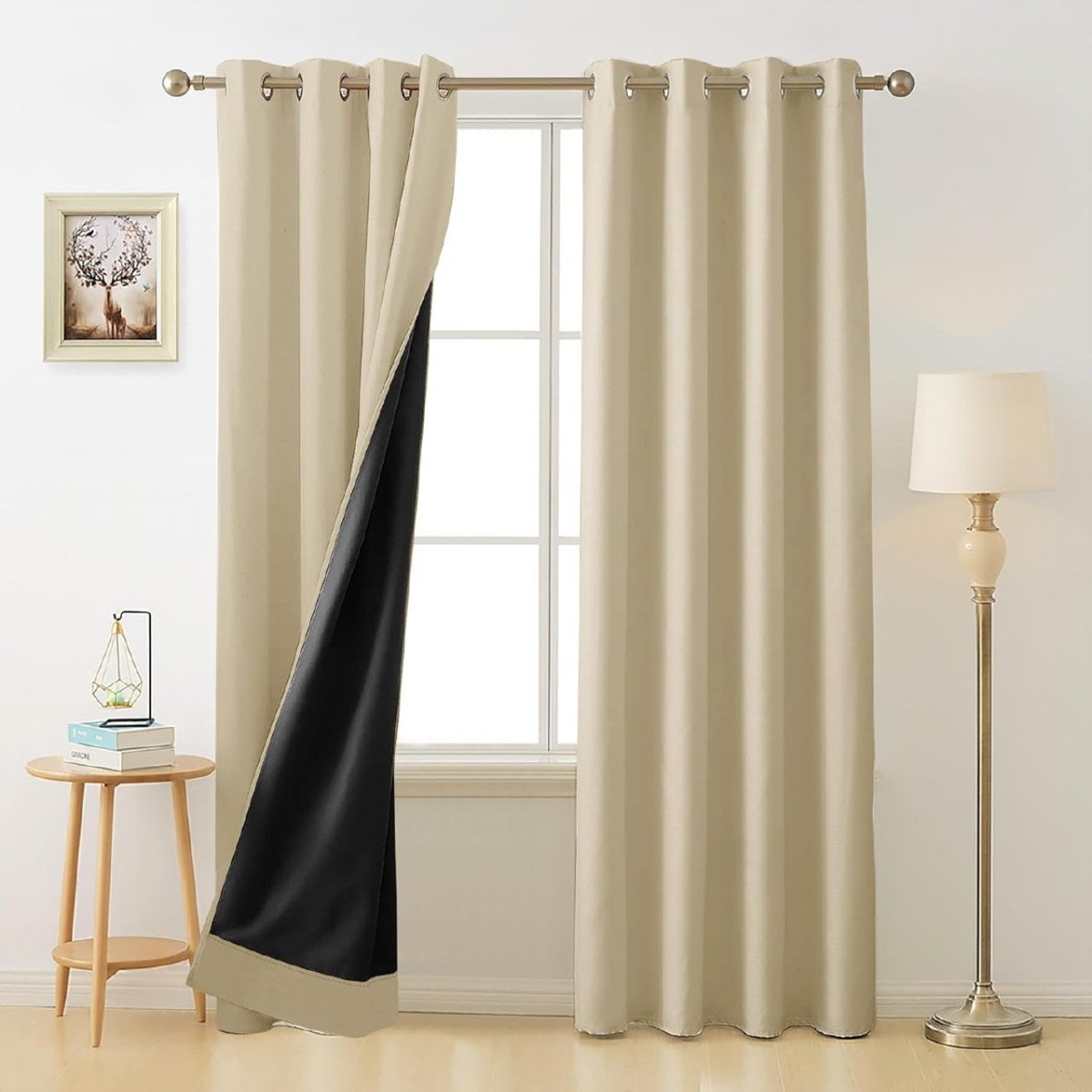 🔥Cloth Fusion Solid 100% Blackout Door Curtains 7 Feet Long Set of 2 with BlackoutLining, Double Layer Blackout Parda 7 Feet with Grommet Design for Home

🎁Deal Price : ₹1,763(Apply Coupon)

B...