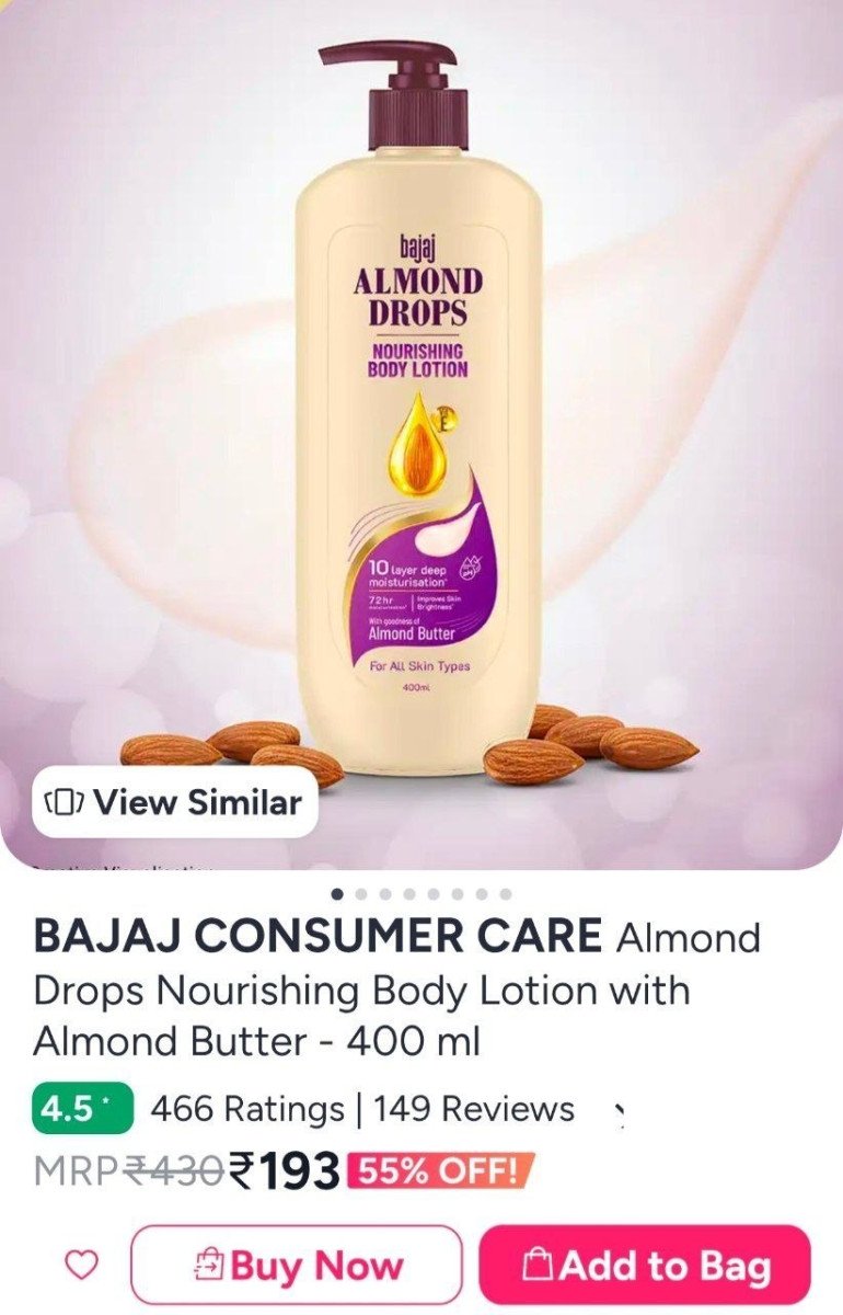 .

Grab 💥💥 
193₹



More Details 👉 

📢 Join WhatsApp Deals


#DealsHeaven #LootDeals #BestDeals
#deals 
#budgetfriendly 
#hotdeals
#trending
#dealoftheday