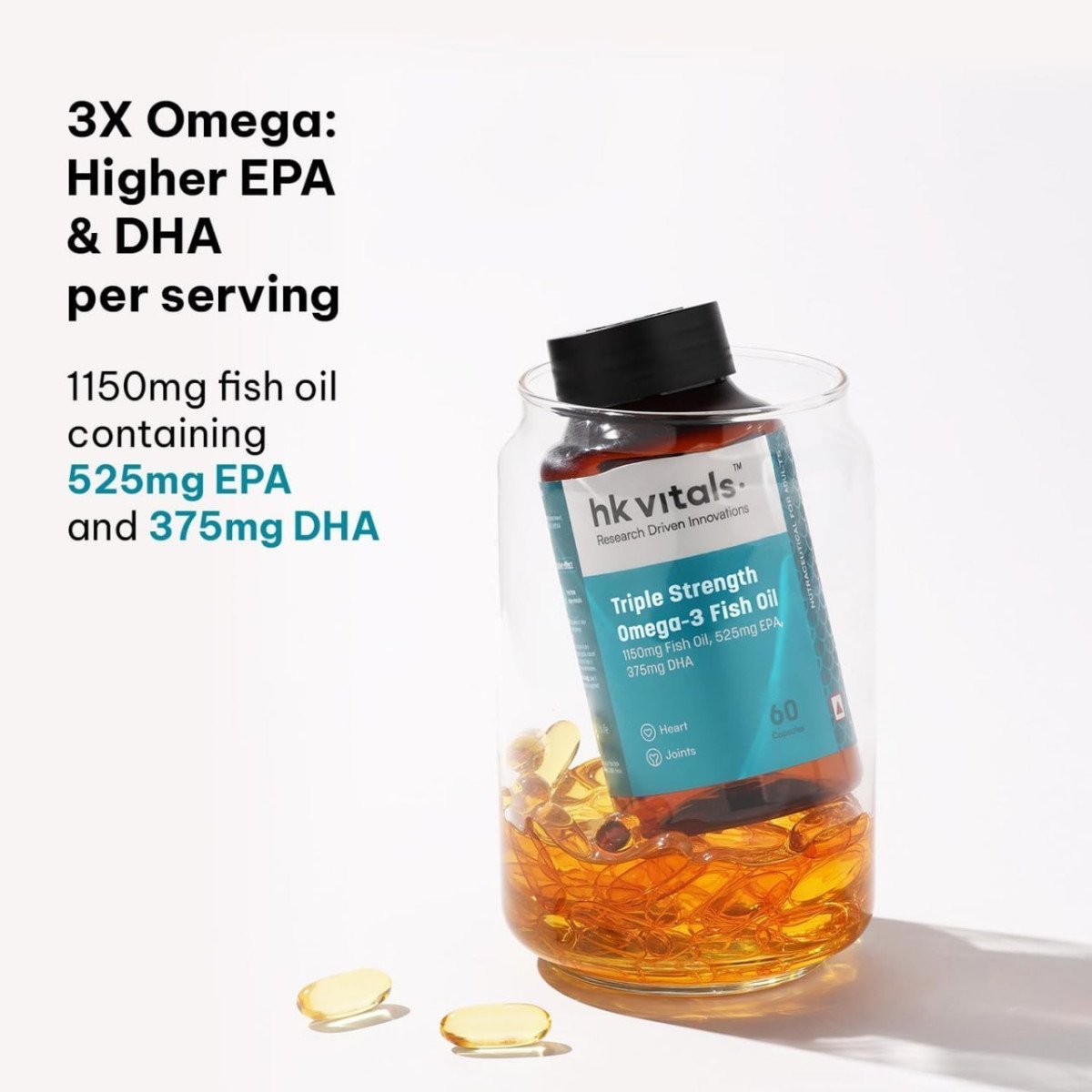 HK Vitals Triple Strength Omega-3 Fish Oil Supplement (60 Capsules) @ 399.



Apply 5% Off Product Page Coupon + Use Code : TRIFO399 (Apply Code at Checkout Page). 

HK Vitals Glutathione - Lemon (15 ...
