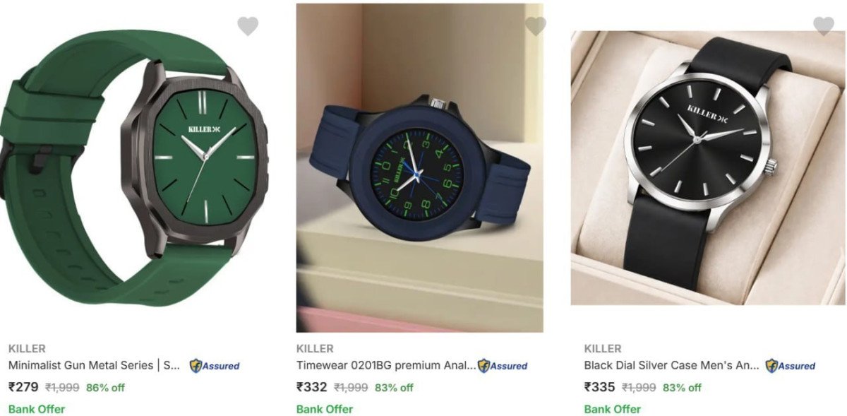 Loot 85 On Branded Watches Killer Timex Casio