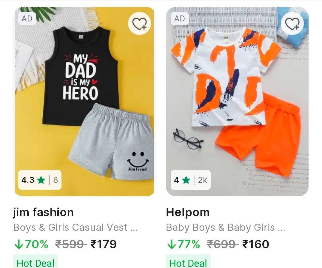 🔥 FLIPKART PRICE DROP ALERT – Kids Combo Loot! 🧒👕🔥

🎯 Mom’s Top Picks for Active Kids

💥 Now @ UNDER ₹199 (Earlier ₹399) 😱

👉 Shop Now: 

More Details 👉 

📢 Join ...