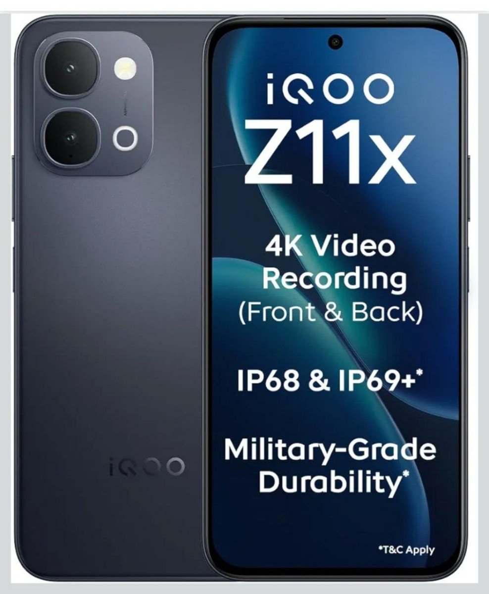 Iqoo Z11x 5g (titan Black 8gb Ram 256 Gb Storage) Dimensity 7400-turbo Proc