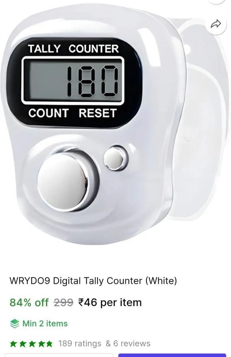 🔥Digital Counter From ₹46

 👉

◼️Minimum Buy 2 Quantity

More Details 👉 

📢 Join WhatsApp Deals


#DealsHeaven #LootDeals #BestDeals
#deals 
#budgetfriendly 
#hotdeals
#trending
#d...