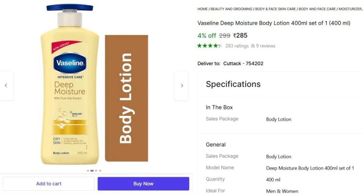 🔥  Vaseline Deep Moisture Body Lotion, 400ml @ ₹285

🔗 

More Details 👉 

📢 Join WhatsApp Deals


#DealsHeaven #LootDeals #BestDeals
#deals 
#budgetfriendly 
#hotdeals
#trending
#d...