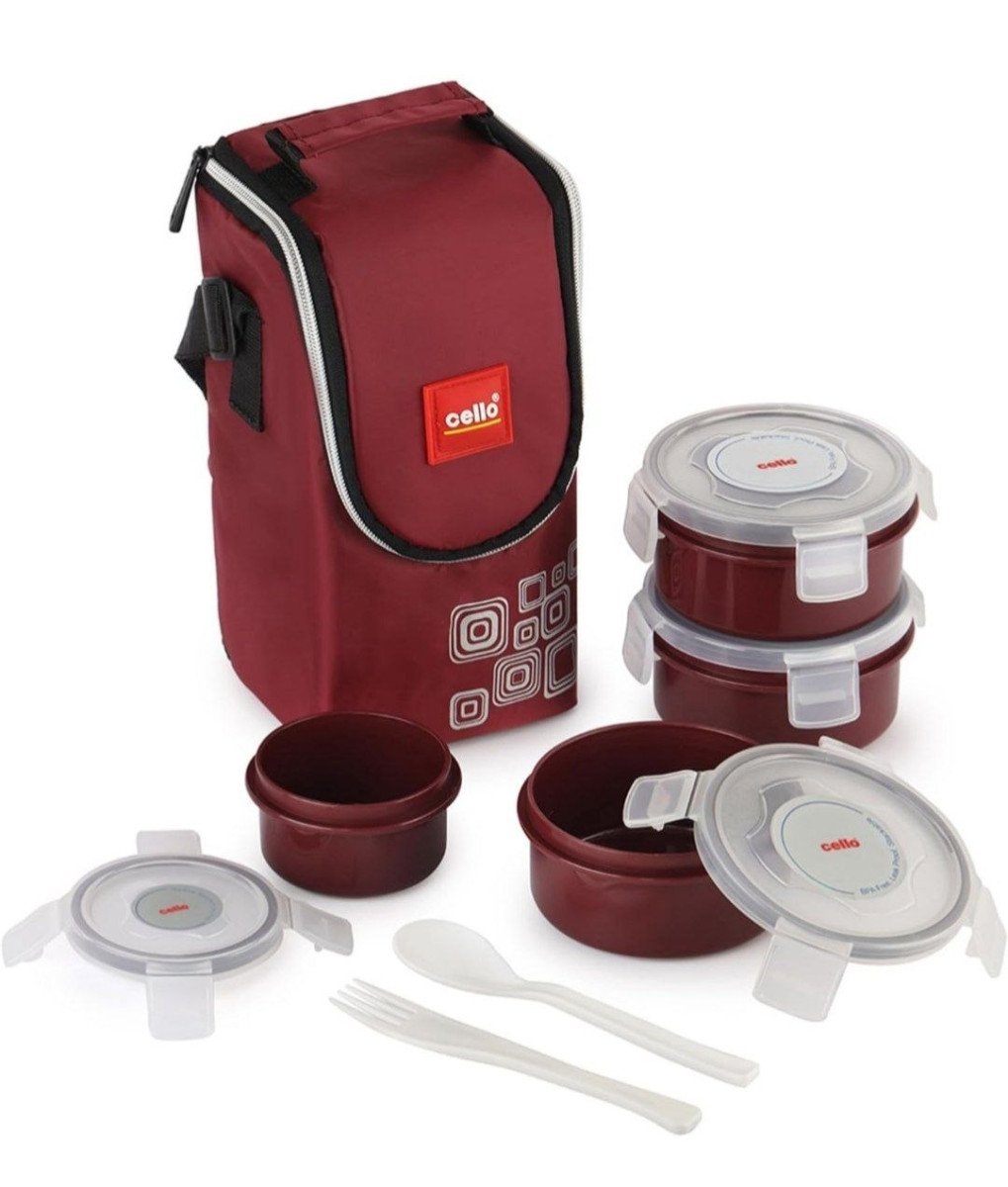 🔥🔥CELLO MF Click Lunch Box with Insulated Jacket, Brown | 3 x 300ml Containers, 1 x 180 ml Pickel Container

🎁 Deal Price : ₹378

Buy Here : 

More Details 👉 

📢 Join WhatsApp Deals

...