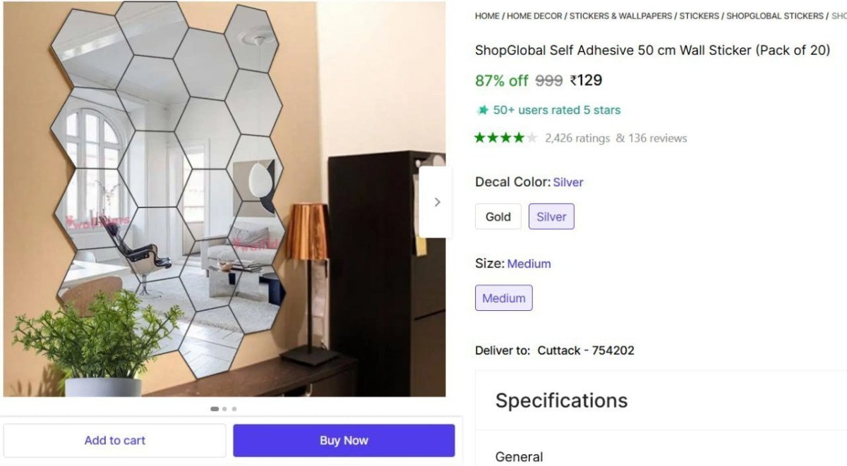 Self Adhesive 50 cm Wall Sticker (Pack of 20) @ Rs.129

 

More Details 👉 

📢 Join WhatsApp Deals


#DealsHeaven #LootDeals #BestDeals
#deals 
#budgetfriendly 
#hotdeals
#trending
#dealoftheda...