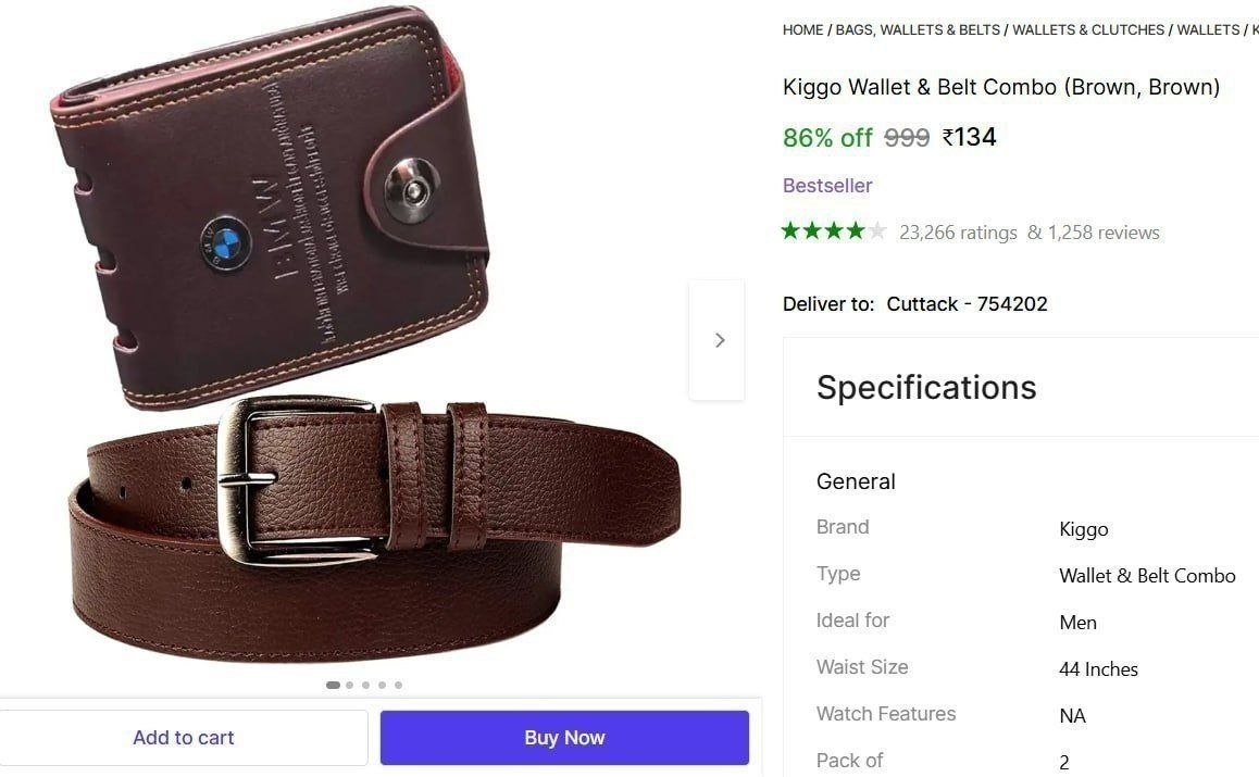 Wallet & Belt Combo (Brown)  ₹134



More Details 👉 

📢 Join WhatsApp Deals


#DealsHeaven #LootDeals #BestDeals
#deals 
#budgetfriendly 
#hotdeals
#trending
#dealoftheday
