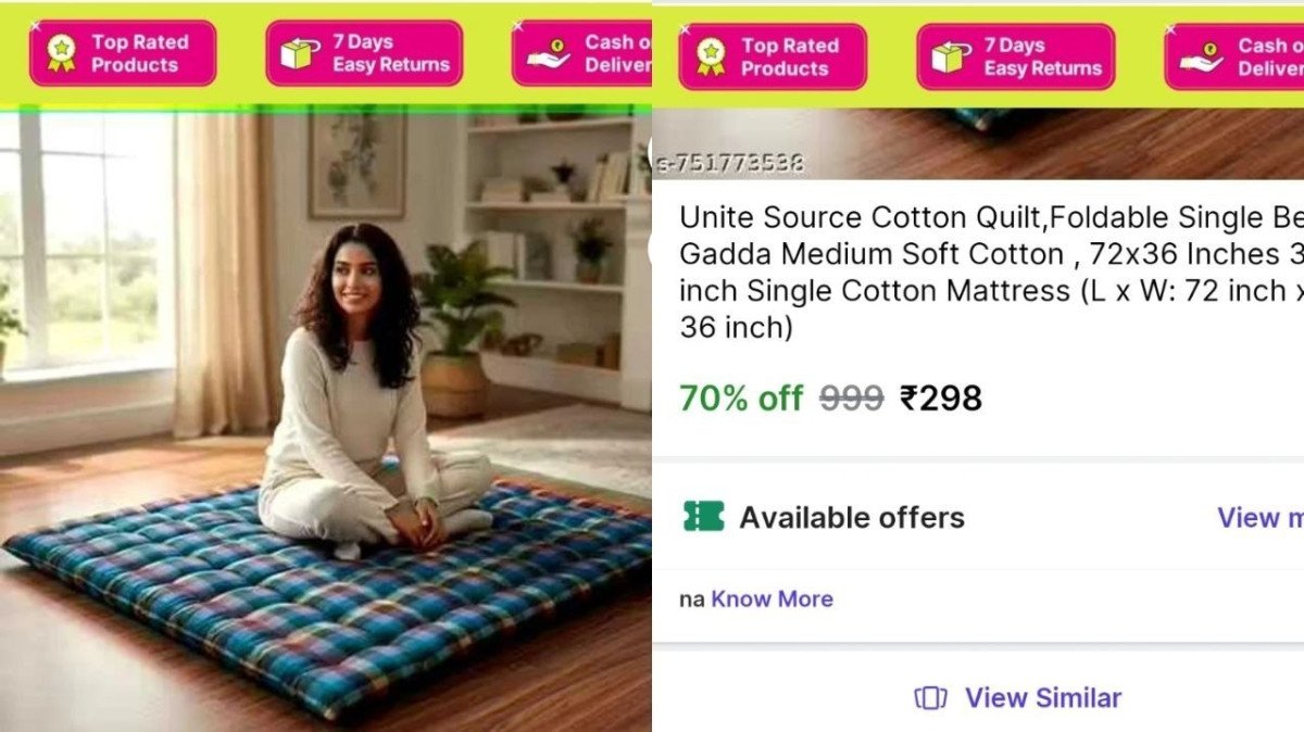 🔥Foldable Mattress @₹298

➡️

More Details 👉 

📢 Join WhatsApp Deals


#DealsHeaven #LootDeals #BestDeals
#deals 
#budgetfriendly 
#hotdeals
#trending
#dealoftheday
