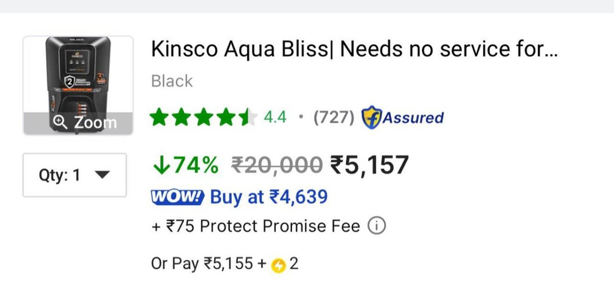 *Water Purifier Loot*

₹5157 : 
₹5299 : 

*Needs No Service for 2 Years.

More Details 👉 

📢 Join WhatsApp Deals


#DealsHeaven #LootDeals #BestDeals
#deals 
#budgetfriendly 
#hotdeals
#tr...