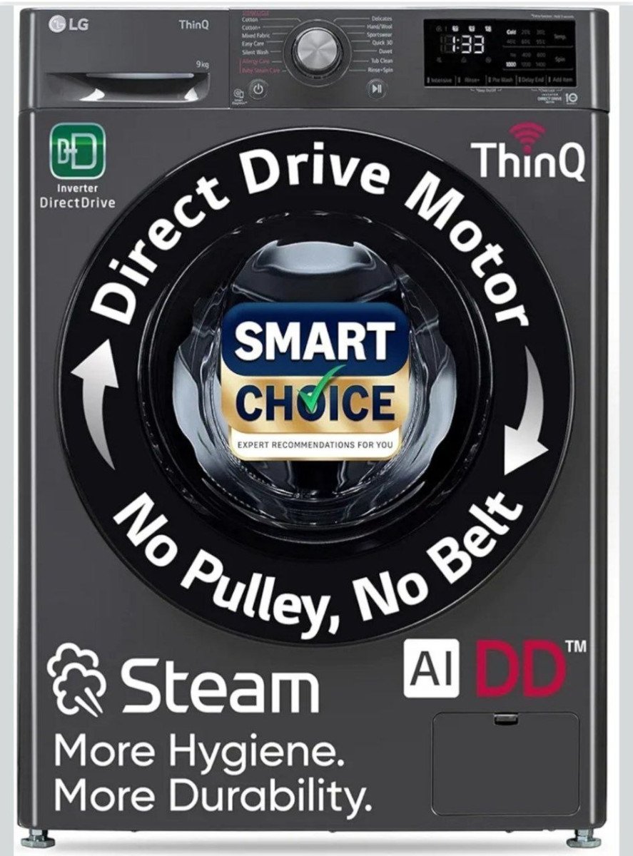 🔥🔥LG Smart Choice, 9 Kg, 5 Star, AI Direct Drive Technology, Steam, 6 Motion DD & Wi-Fi Fully-Automatic Front Load Washing Machine

🎁 Deal Price : ₹31,240

Buy Here : 

💥Bank offer: ₹6...