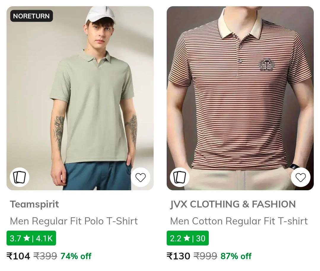 AJIO Loot : Men Polo Tshirts Starts at 104



Oversized Tshirts Starts at 190.

Women : 
Men : 

Kids Clothing 

Boys : 
Girls : 
Infants : 

More Details 👉 

📢 Join WhatsApp Deals


#DealsHeave...