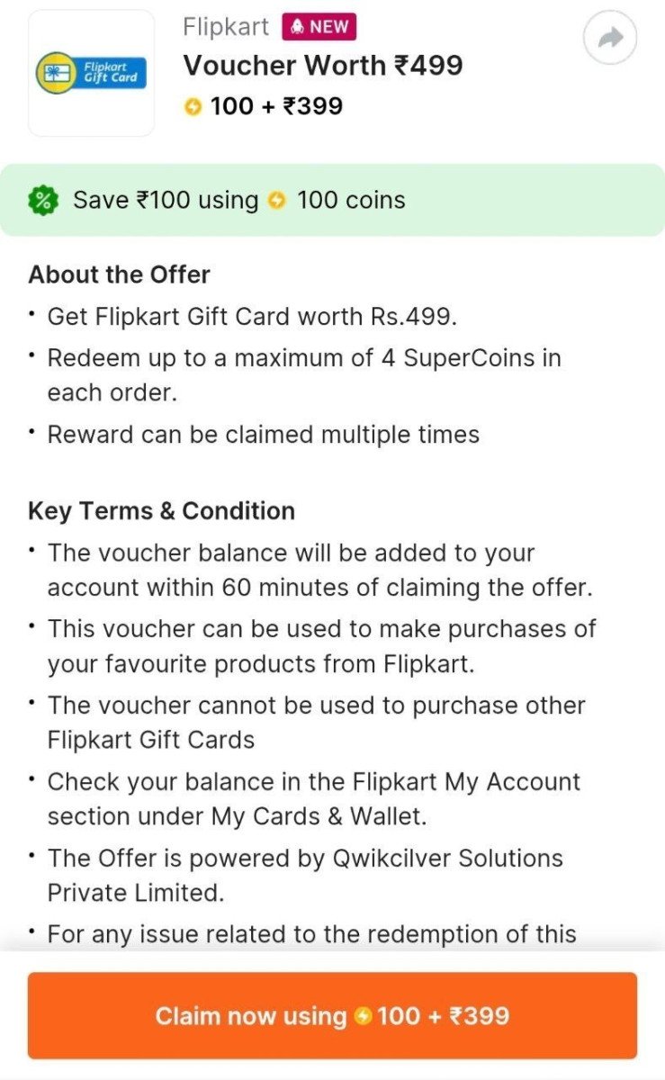.
Super Coin Offer 💥 


More Details 👉 

📢 Join WhatsApp Deals


#DealsHeaven #LootDeals #BestDeals
#deals 
#budgetfriendly 
#hotdeals
#trending
#dealoftheday