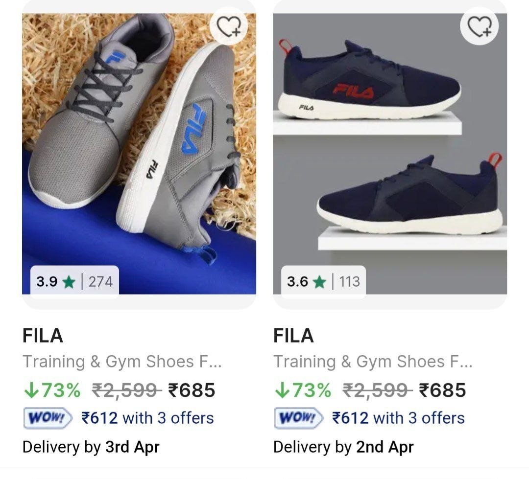 .. 

Grab FAST 💥 
FILA 💥


More Details 👉 

📢 Join WhatsApp Deals


#DealsHeaven #LootDeals #BestDeals
#deals 
#budgetfriendly 
#hotdeals
#trending
#dealoftheday