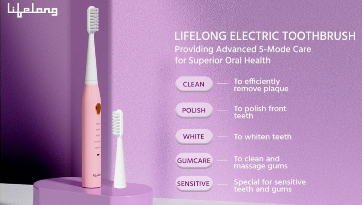 Lifelong Electric Toothbrush At 299 Coupon Fo