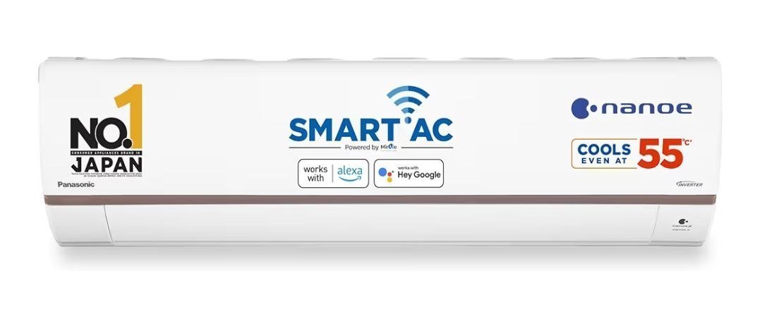Panasonic 1.5 Ton 5 Star Wi-Fi Inverter Smart Split AC (Copper Condenser, 7 in 1 Convertible with True AI Mode, 4 Way Swing, nanoe X Air Purification

💰Deal @ 38350🔥.   ❌Reg @ 42k

✅5000 off...