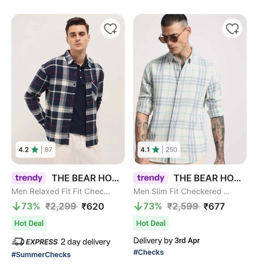 🔥🔥Upto 76% Off On The Bear House Clothing.

Buy Here:

More Details 👉 

📢 Join WhatsApp Deals


#DealsHeaven #LootDeals #BestDeals
#deals 
#budgetfriendly 
#hotdeals
#trending
#dealofthe...