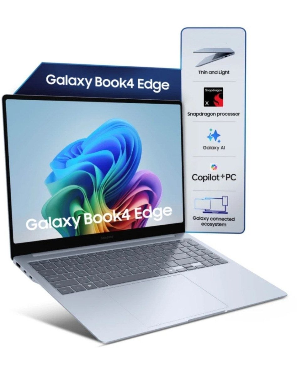 🔥🔥Samsung Galaxy Book4 Edge Series Copilot AI-PC Full Metal Chasis Snapdragon X - (16 GB/512 GB SSD/Windows 11 Home)

🎁 Deal Price : ₹60,300

Buy Here : 

💥 Bank Offer : ₹10,500 Instan...