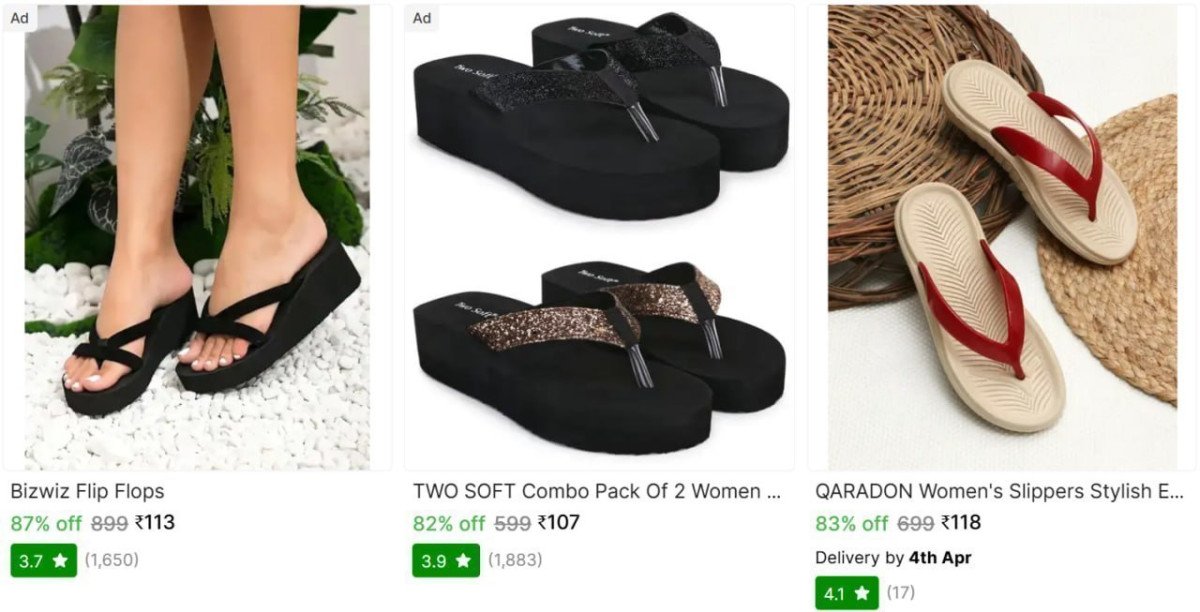 🔥  Women's Slippers Starts @ ₹107

🔗 

More Details 👉 

📢 Join WhatsApp Deals


#DealsHeaven #LootDeals #BestDeals
#deals 
#budgetfriendly 
#hotdeals
#trending
#dealoftheday