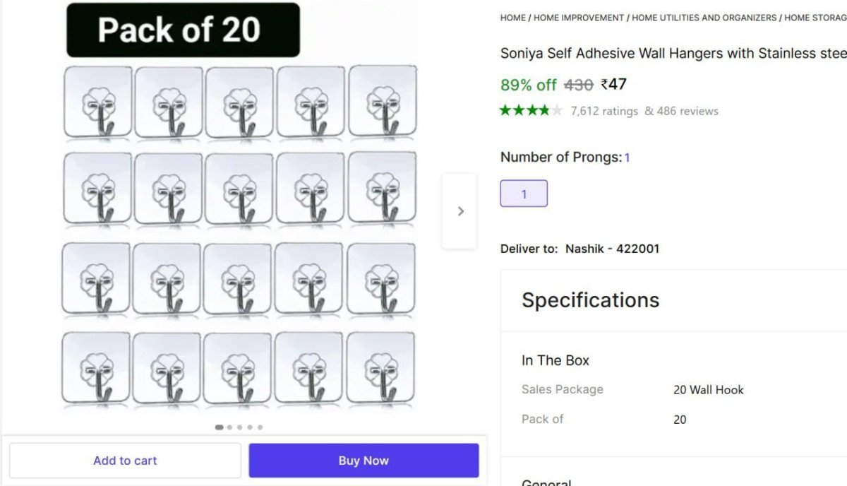 Pack Of 20 Wall Hanger @ ₹47



More Details 👉 

📢 Join WhatsApp Deals


#DealsHeaven #LootDeals #BestDeals
#deals 
#budgetfriendly 
#hotdeals
#trending
#dealoftheday