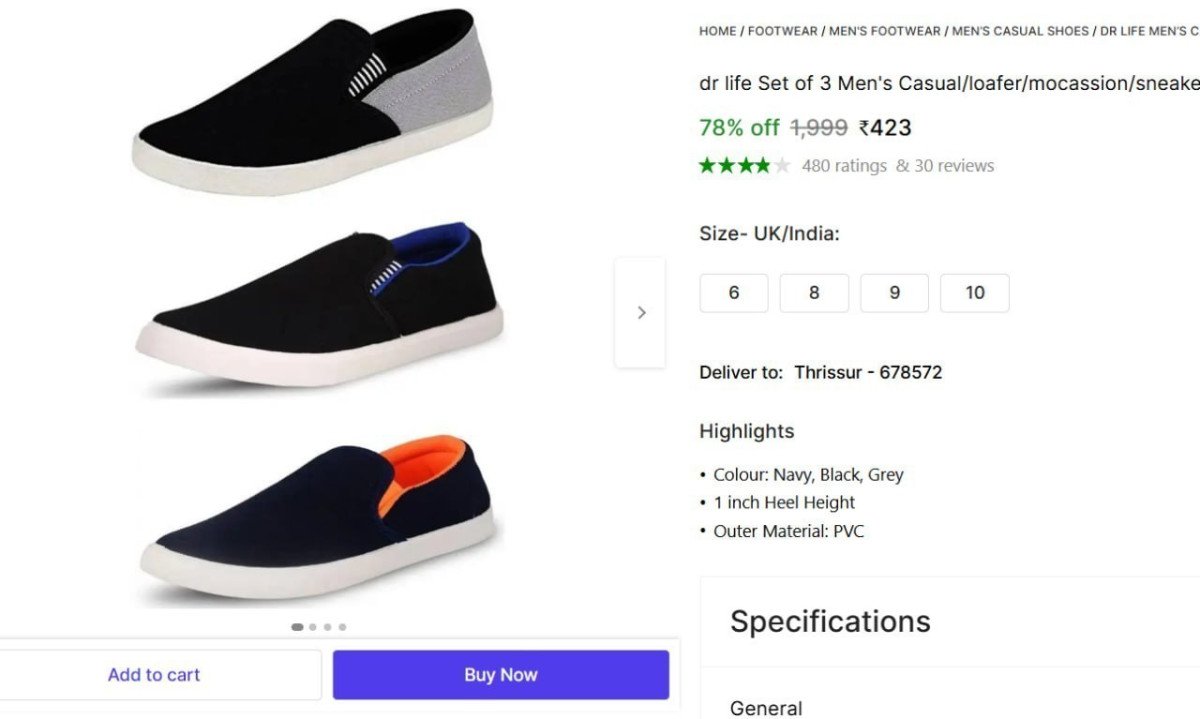 🔥  Pack of 3 Sneakers at ₹423

🔗 

More Details 👉 

📢 Join WhatsApp Deals


#DealsHeaven #LootDeals #BestDeals
#deals 
#budgetfriendly 
#hotdeals
#trending
#dealoftheday