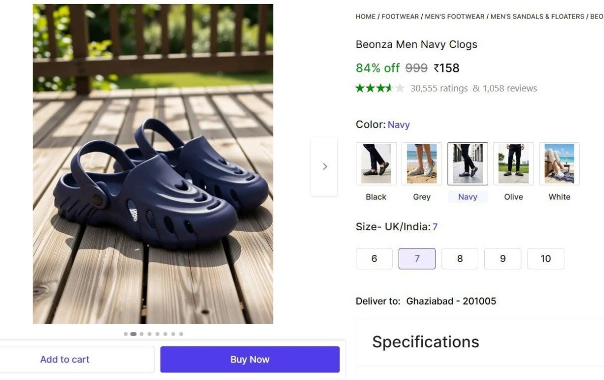 🔥  Men Navy Clogs @ ₹158

🔗 
🔗 

More Details 👉 

📢 Join WhatsApp Deals


#DealsHeaven #LootDeals #BestDeals
#deals 
#budgetfriendly 
#hotdeals
#trending
#dealoftheday