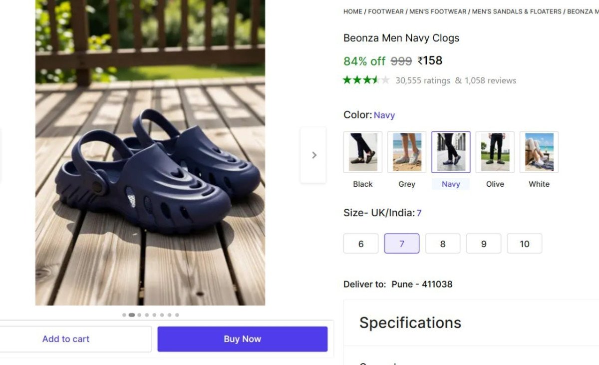 Men Navy Clogs @ ₹158




More Details 👉 

📢 Join WhatsApp Deals


#DealsHeaven #LootDeals #BestDeals
#deals 
#budgetfriendly 
#hotdeals
#trending
#dealoftheday