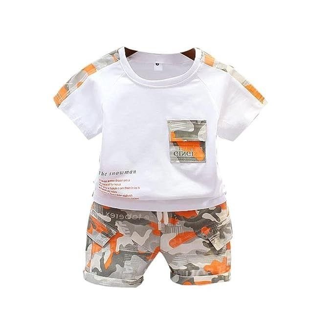 Googo Gaaga Boy S Cotton Printed T-shirt With Shor