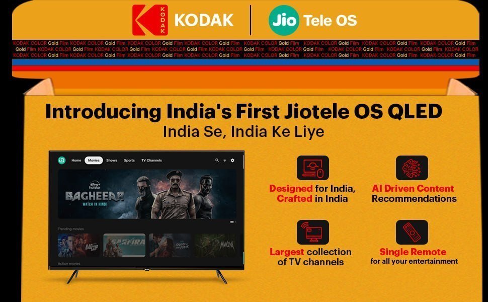 Kodak (43 inches) JioTele Series QLED TV @ 17999



More Details 👉 

📢 Join WhatsApp Deals


#DealsHeaven #LootDeals #BestDeals
#deals 
#budgetfriendly 
#hotdeals
#trending
#dealoftheday