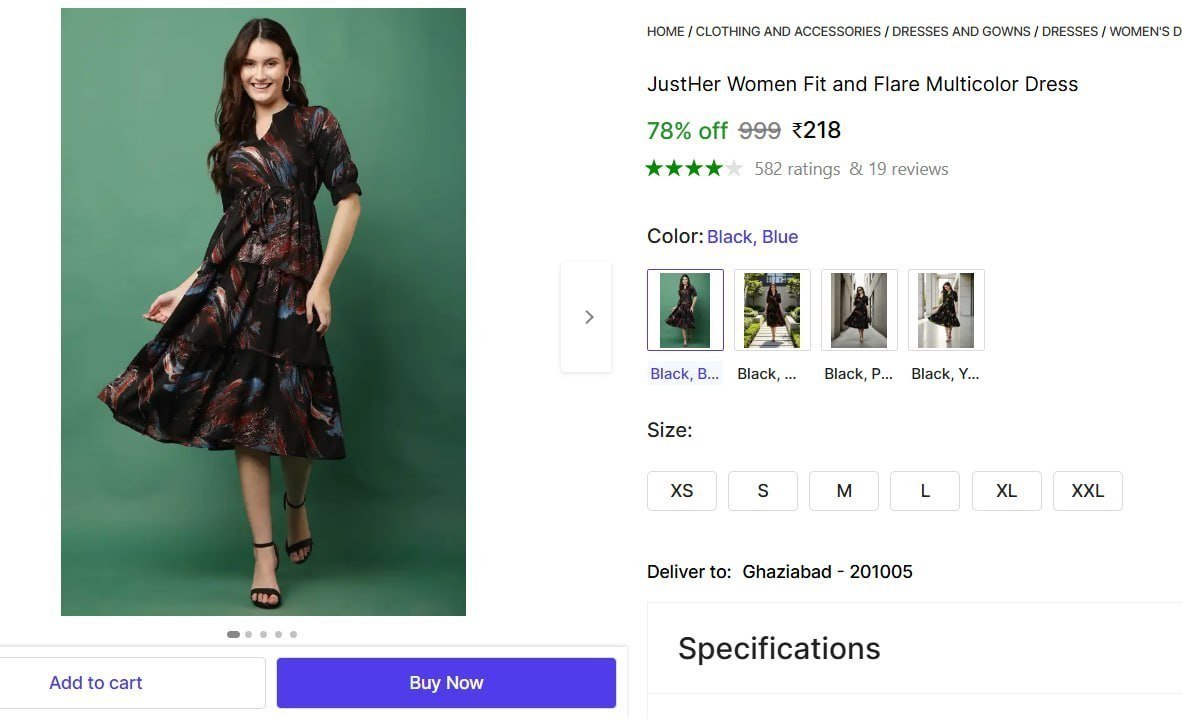 🔥  Women Fit and Flare Multicolor Dress @ ₹218

🔗 

More Details 👉 

📢 Join WhatsApp Deals


#DealsHeaven #LootDeals #BestDeals
#deals 
#budgetfriendly 
#hotdeals
#trending
#dealof...