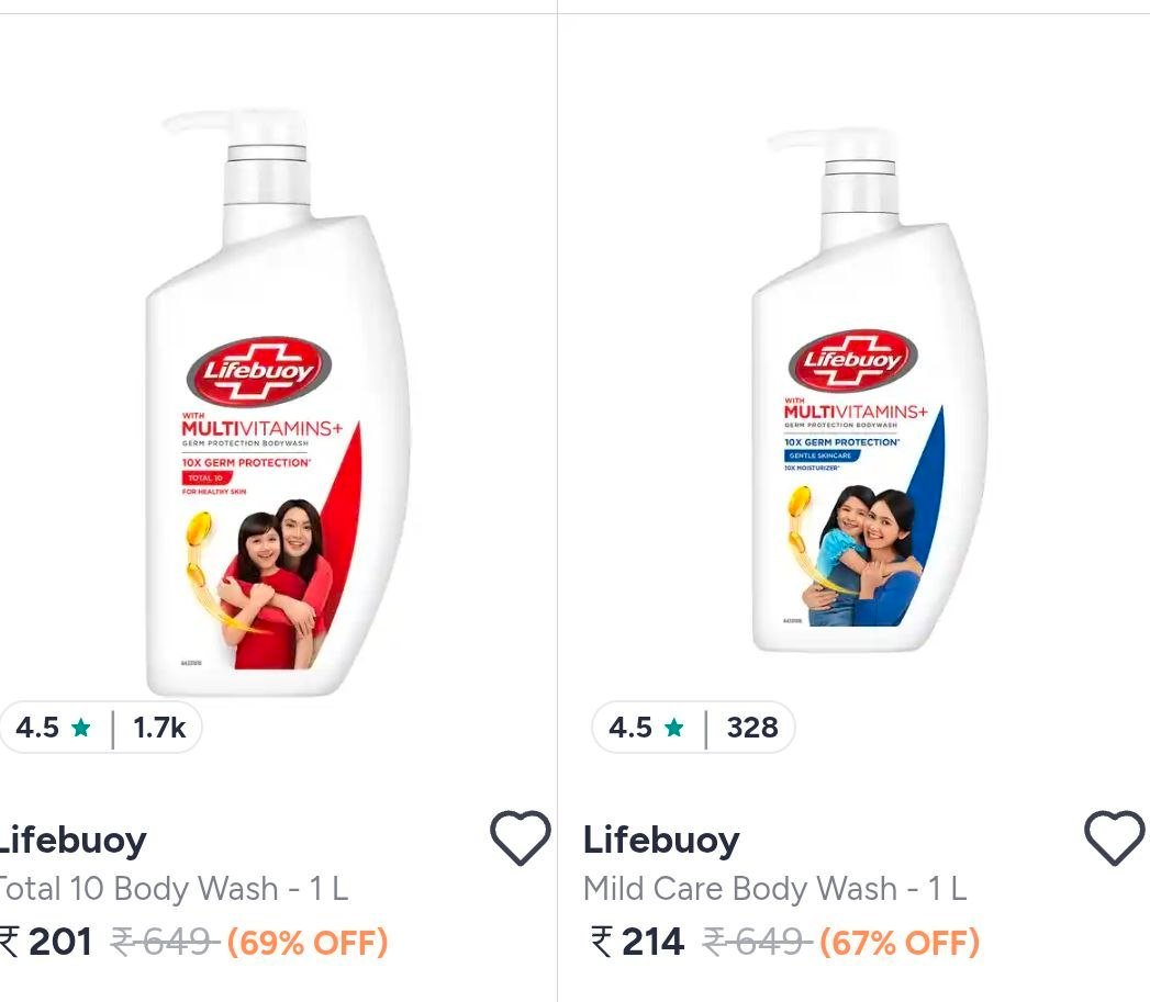 Myntra | Upto 69% Off On Lifebuoy Bodywash.

👉

More Details 👉 

📢 Join WhatsApp Deals


#DealsHeaven #LootDeals #BestDeals
#deals 
#budgetfriendly 
#hotdeals
#trending
#dealoftheday