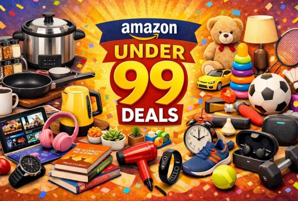 🔥Amazon Under ₹99 Deals 🔽

Electronics : 
Books : 
Beauty : 
Kitchen : 
Home : 
Personal : 
Sports : 

[Best Deals in Kitchen Section]

More Details 👉 

📢 Join WhatsApp Deals


#DealsHea...