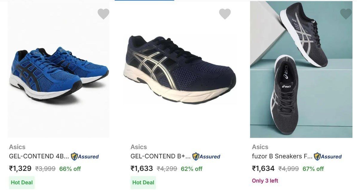 GRAB : Upto 70% Off On ASICS Shoes.



New Balance :

More Details 👉 

📢 Join WhatsApp Deals


#DealsHeaven #LootDeals #BestDeals
#deals 
#budgetfriendly 
#hotdeals
#trending
#dealoftheday