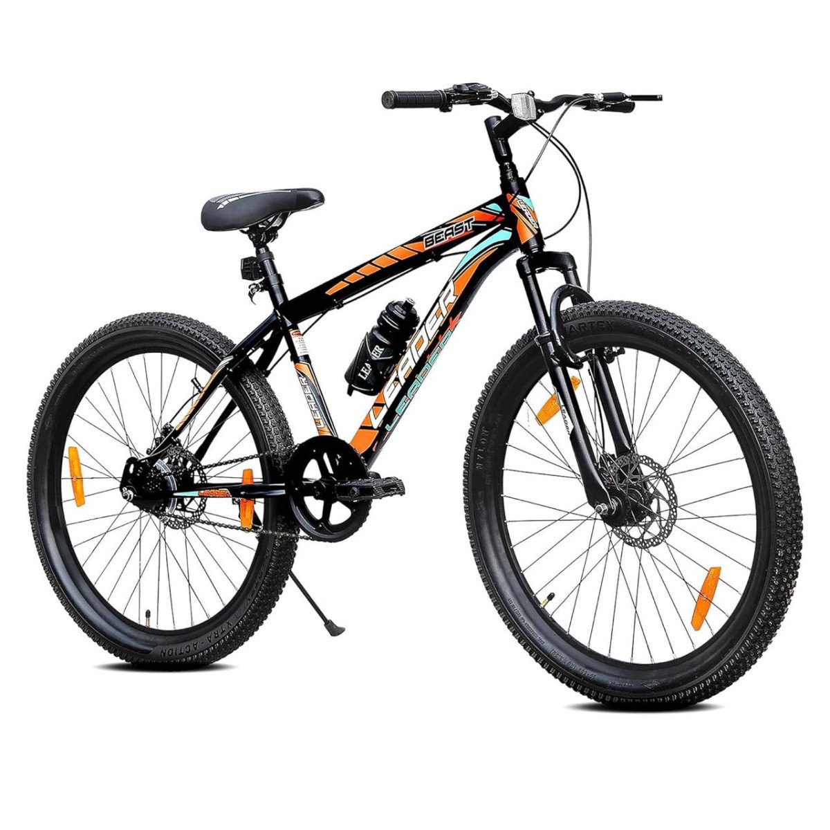 Leader Beast 26t Mountain Cycle For Men With Front Suspension And Dual Disc