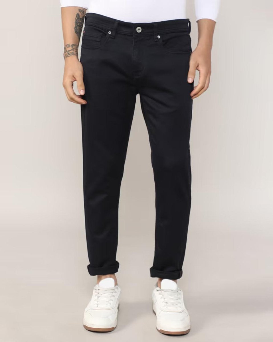 Lee Cooper Men Artie Cropped Slim Fit Jeans 820