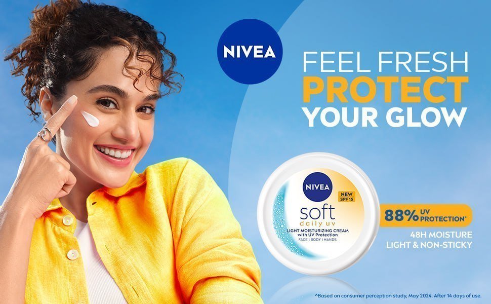 Nivea Soft Daily Uv Light Cream 200ml 260