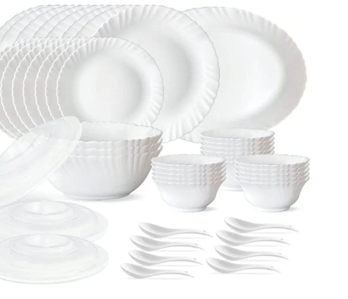 Larah By Borosil Dinner Set 47pieces 1979