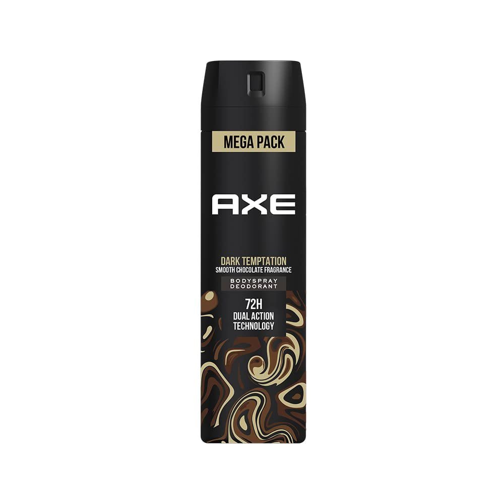 Axe Dark Temptation Long Lasting Deodorant Bodyspray For Men 215 Ml 121