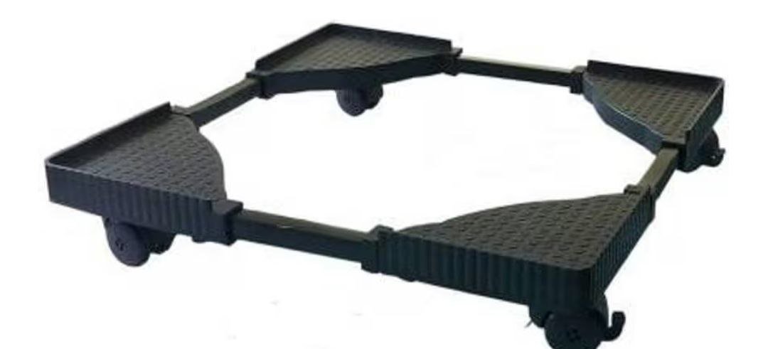 Flawless (best Suitable For 6 5 Kg Samsung Washing Machine) Fully Plastic Mould And Metal Pipe Premium Heavy Duty Fully Top Load Washing Machine Stand Trolleydeal 239 Reg 499