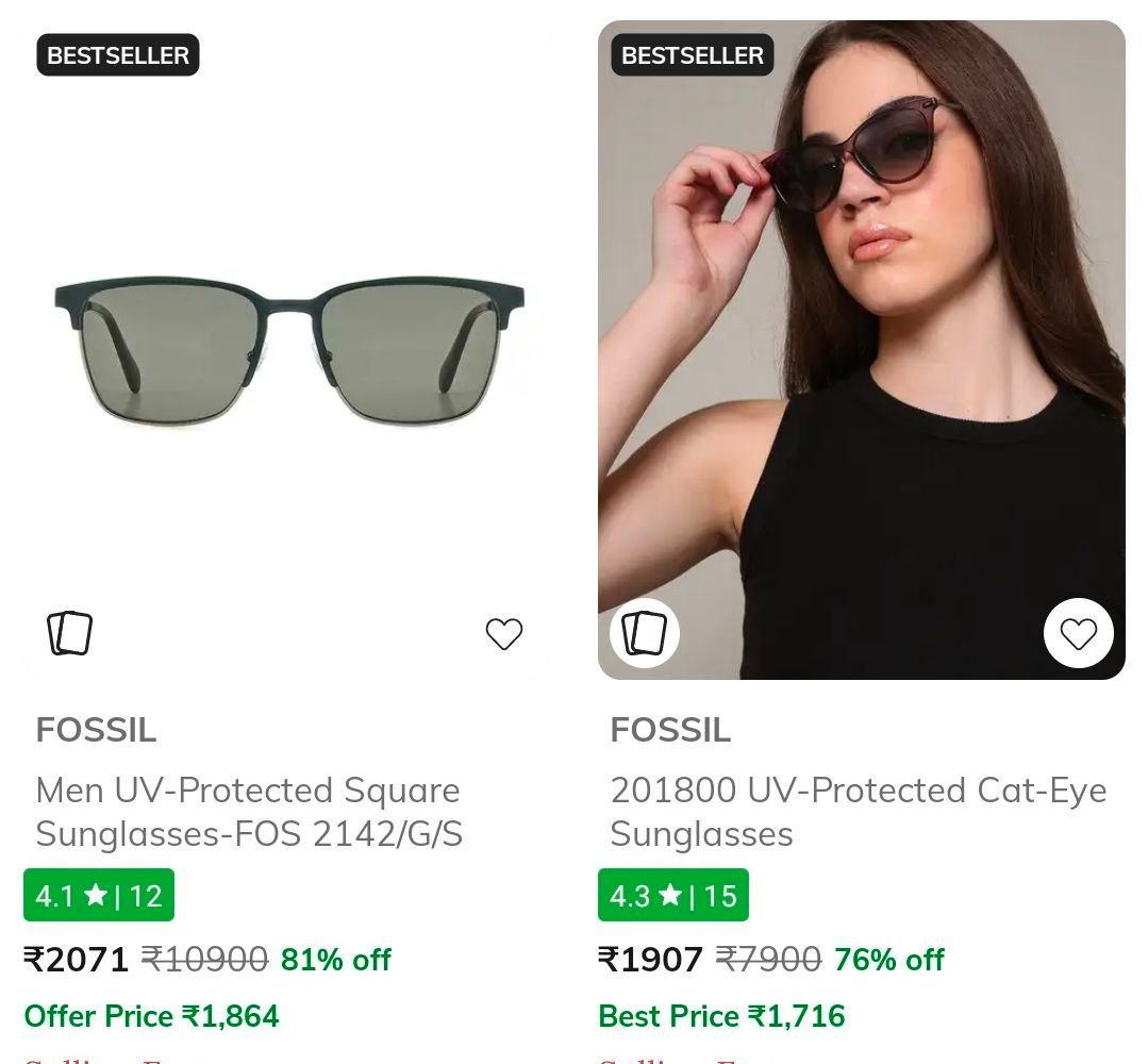 Ajio Brands On Sale Fossil Ted Smith Sunglasses Min 60 Percent M S Min 50 Percent