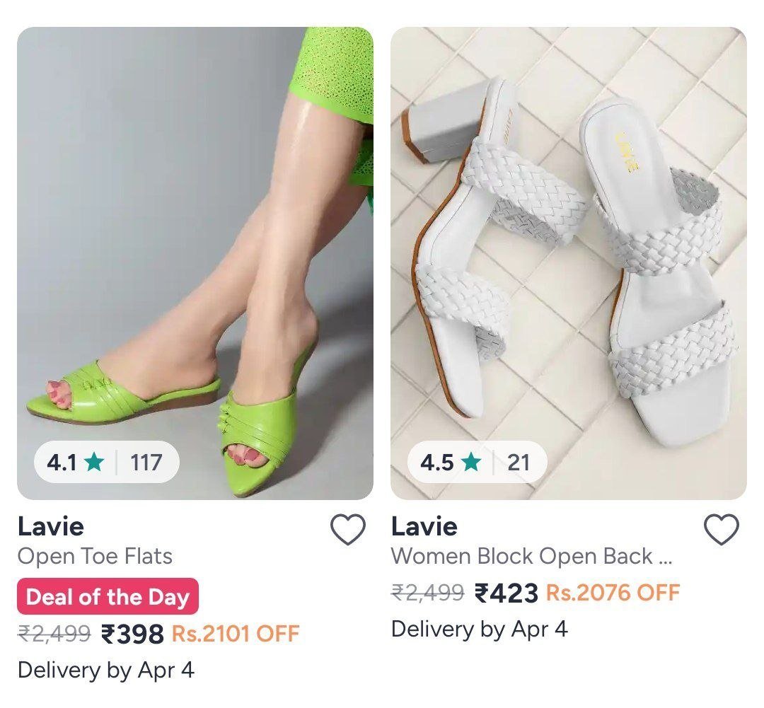Myntra 85 On Lavie Footwear