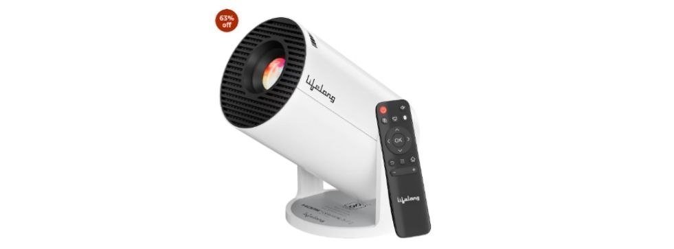 Lifelong Electronics Lightbeam Smart Projector Android 11 Rs 4999 Reg 6999 Apply Rs 500 Coupon