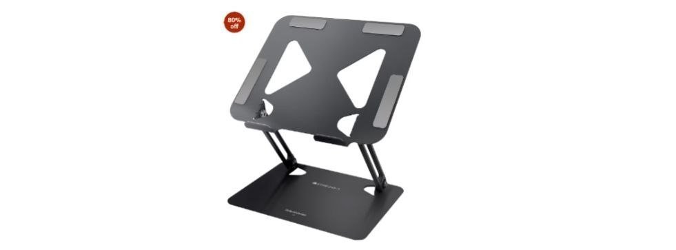 Zebronics Portable Laptop Tablet Stand Rs 799 Reg 999